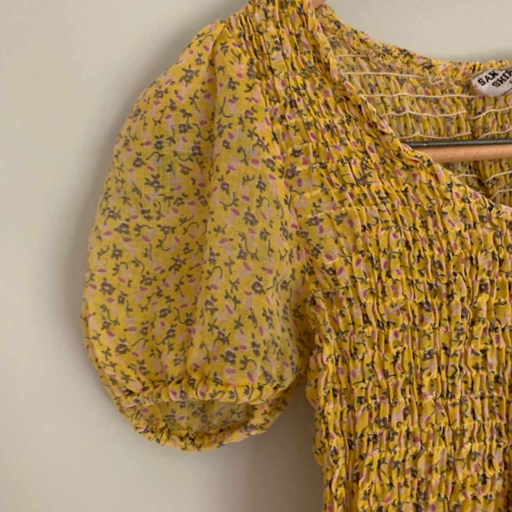 SOLD Vintage Floral Top